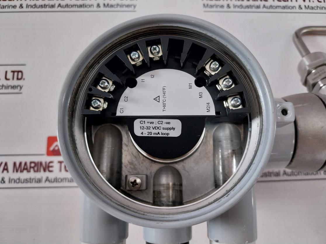 Krohne Optiswirl 4200 C Flowmeter W/ Integrated Temperature Sensor 12-32 Vdc