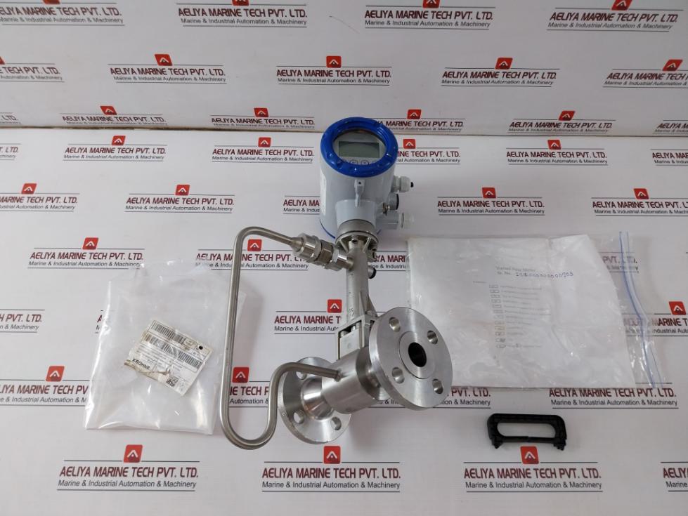 Krohne Optiswirl 4200 C Flowmeter W/ Integrated Temperature Sensor 12-32 Vdc