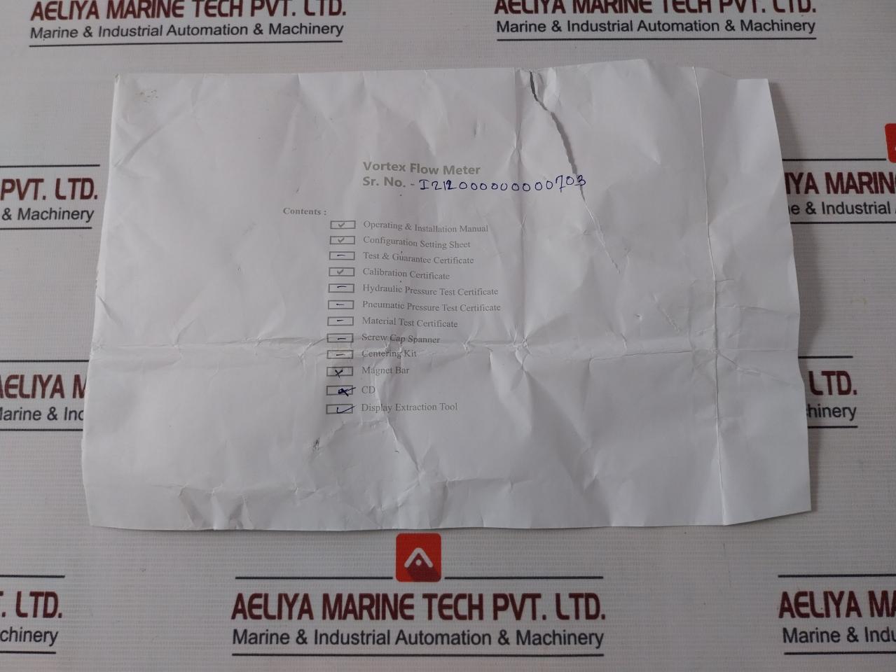 Krohne Optiswirl 4200 C Flowmeter W/ Integrated Temperature Sensor 12-32 Vdc