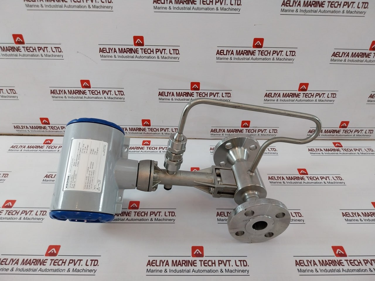 Krohne Optiswirl 4200 C Flowmeter W/ Integrated Temperature Sensor 12-32 Vdc