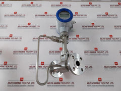 Krohne Optiswirl 4200 C Flowmeter W/ Integrated Temperature Sensor 12-32 Vdc