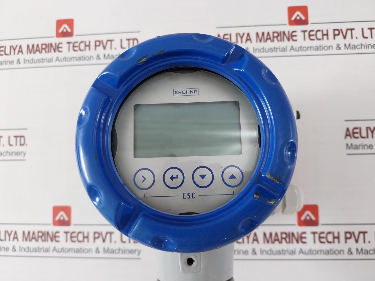Krohne Optiswirl 4200 C Flowmeter W/ Integrated Temperature Sensor 12-32 Vdc