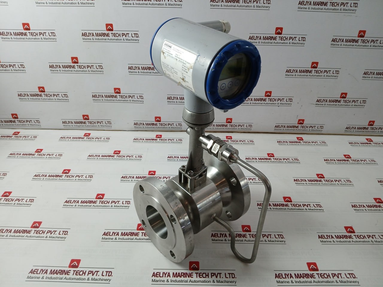 Krohne Optiswirl 4200 C Flowmeter With Integrated Temperature Sensor 16 Bar