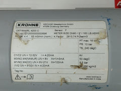 Krohne Optiswirl 4200 C Flowmeter With Integrated Temperature Sensor 16 Bar