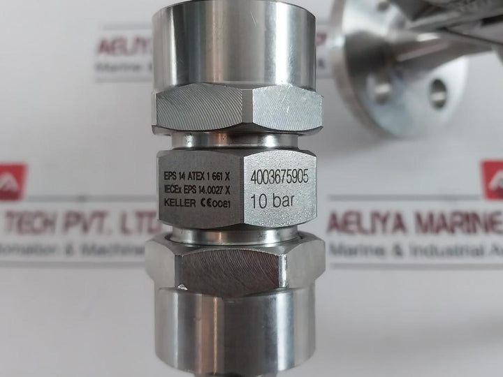 Krohne Optiswirl 4200 C Vortex Flow Meter 12-32vdc 4-20ma 16bar