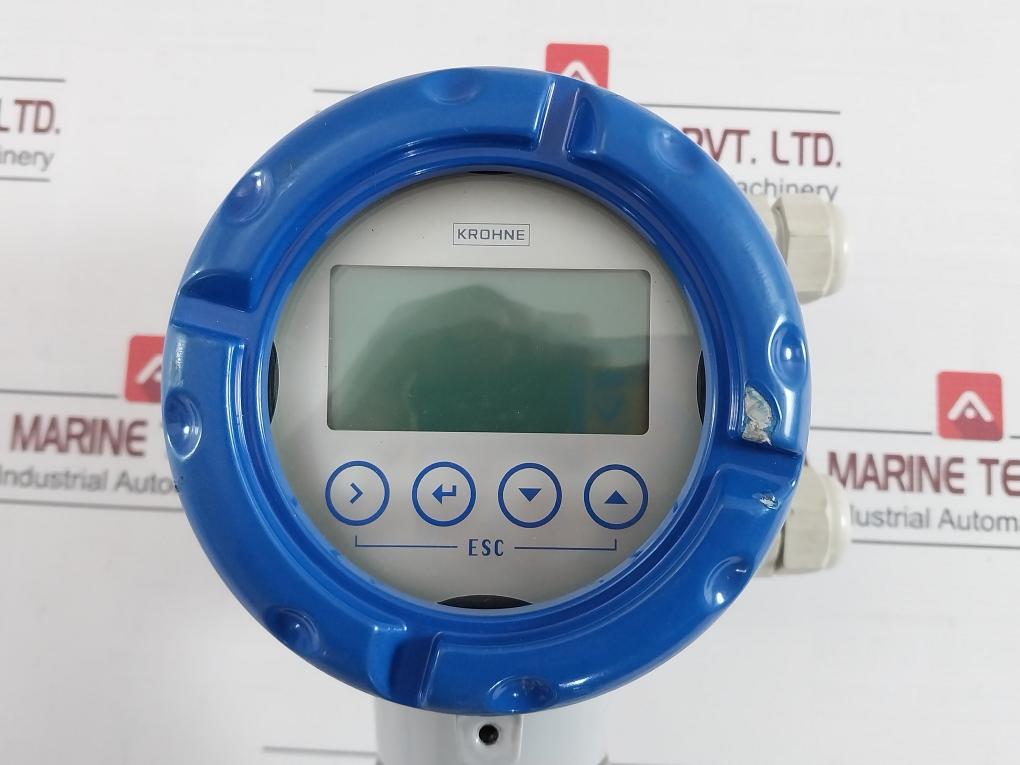 Krohne Optiswirl 4200 C Vortex Flow Meter 12-32vdc 4-20ma 16bar