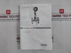 Krohne Optiswirl 4200 C Vortex Flowmeter 10 Bar 6.28 Kg/M3
