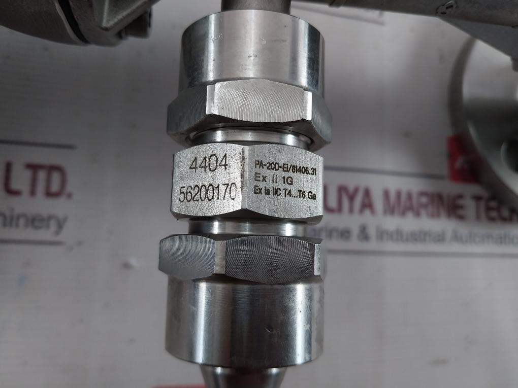 Krohne Optiswirl 4200 C Vortex Flowmeter 10 Bar 6.28 Kg/M3