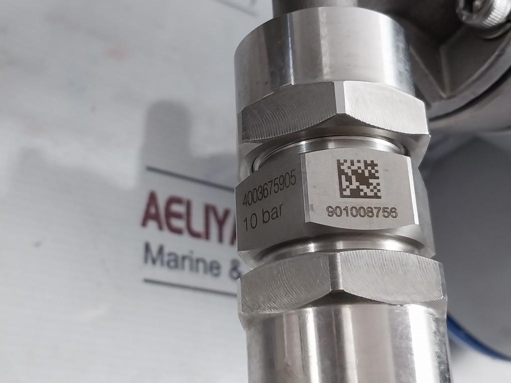 Krohne Optiswirl 4200 C Vortex Flowmeter W/ Integrated Temperature Sensor 12-32V