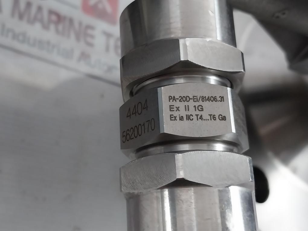 Krohne Optiswirl 4200 C Vortex Flowmeter W/ Integrated Temperature Sensor 12-32V