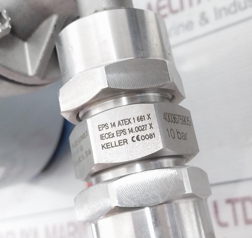 Krohne Optiswirl 4200 C Vortex Flowmeter W/ Integrated Temperature Sensor 12-32V