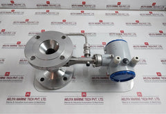 Krohne Optiswirl 4200 C Vortex Flowmeter W/ Integrated Temperature Sensor 12-32V