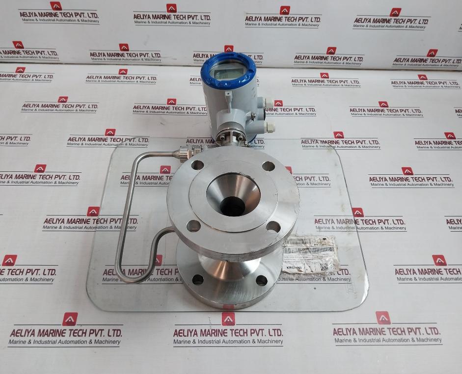 Krohne Optiswirl 4200 C Vortex Flowmeter W/ Integrated Temperature Sensor 12-32V