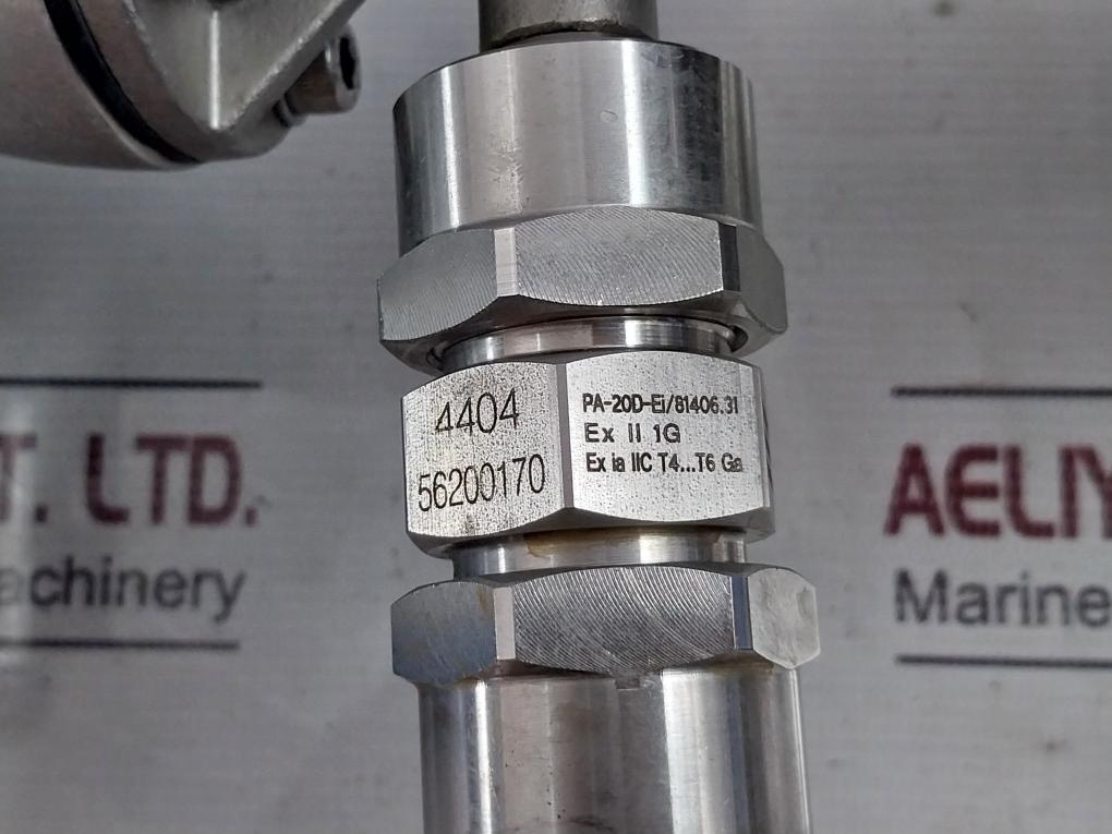 Krohne Optiswirl 4200 C Vortex Flowmeter W/ Integrated Temperature Sensor 10 Bar