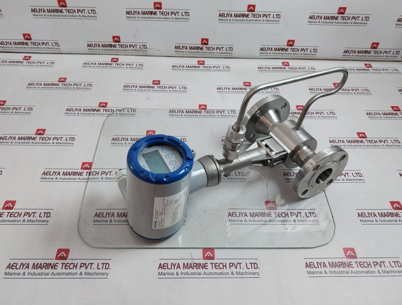 Krohne Optiswirl 4200 C Vortex Flowmeter W/ Integrated Temperature Sensor 10 Bar