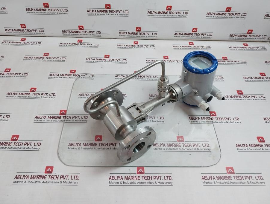 Krohne Optiswirl 4200 C Vortex Flowmeter W/ Integrated Temperature Sensor 10 Bar