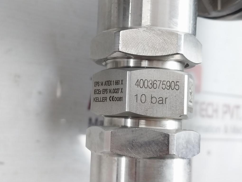 Krohne Optiswirl 4200 C Vortex Flowmeter W/ Integrated Temperature Sensor 10 Bar