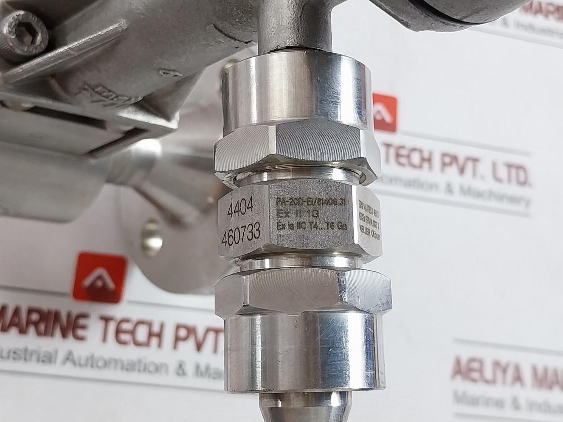 Krohne Optiswirl 4200 C Vortex Flowmeter W/ Integrated Temperature Sensor 10Bar