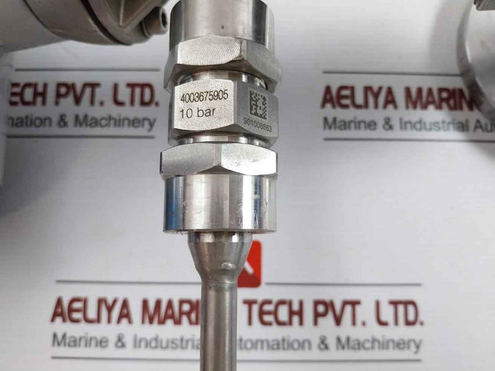 Krohne Optiswirl 4200 C Vortex Flowmeter W/ Integrated Temperature Sensor 10Bar