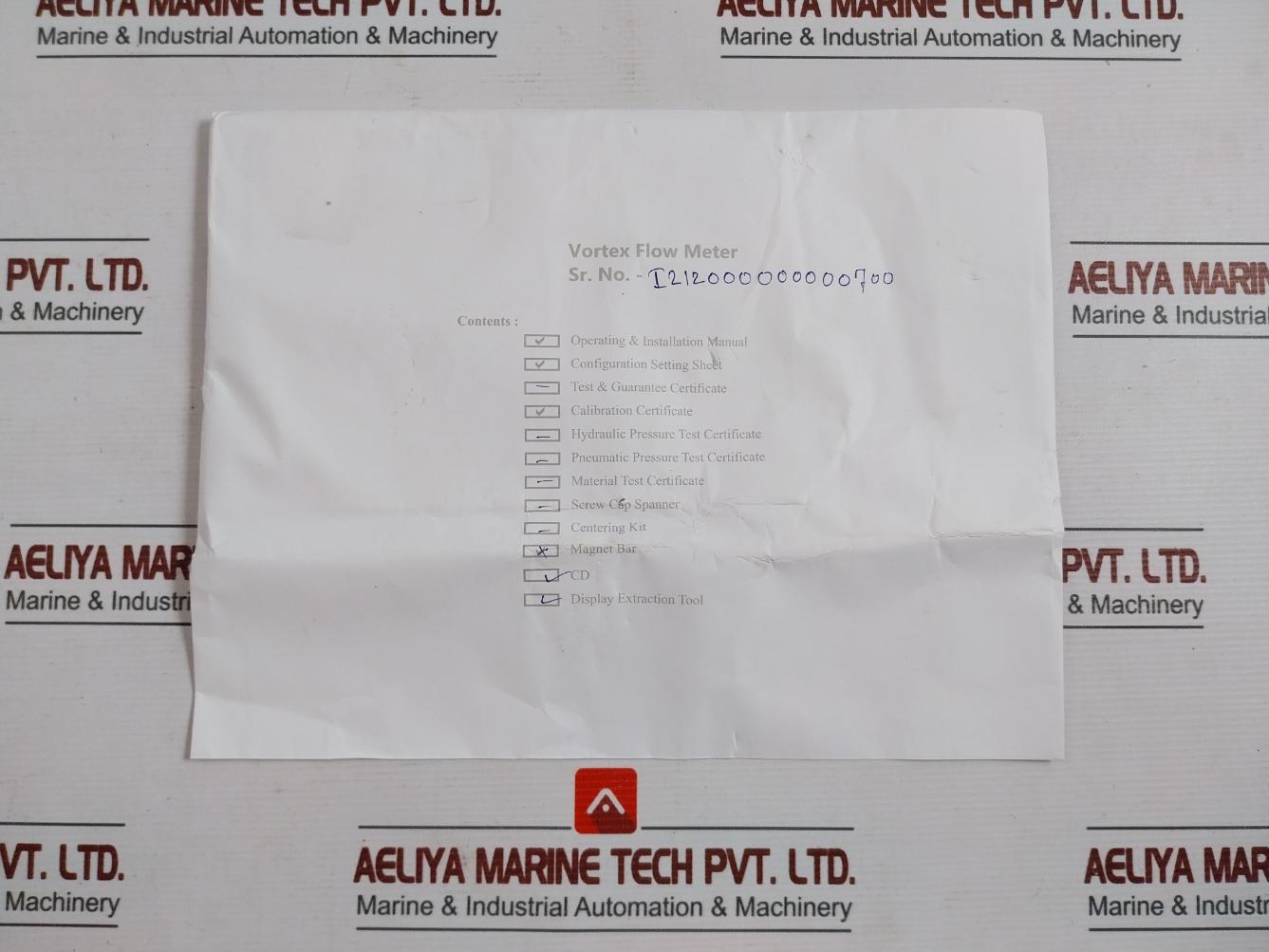 Krohne Optiswirl 4200 C Vortex Flowmeter W/ Integrated Temperature Sensor 10Bar