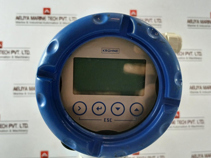 Krohne Optiswirl 4200 C Vortex Flowmeter With Integrated Temperature Sensor 16 B