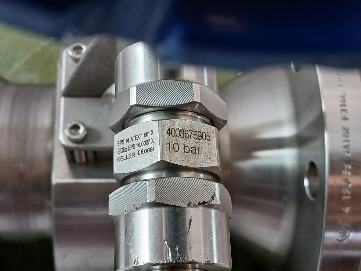 Krohne Optiswirl 4200 C Vortex Flowmeter With Integrated Temperature Sensor 16 B