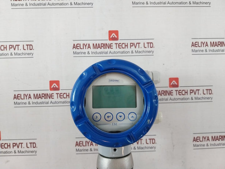 Krohne Optiswirl 4200 C Vortex Flowmeter With Integrated Temperature Sensor 5Bar