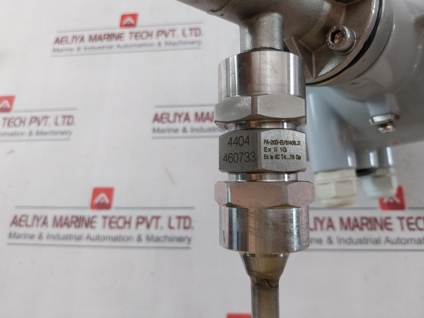 Krohne Optiswirl 4200 C Vortex Flowmeter With Integrated Temperature Sensor 5Bar