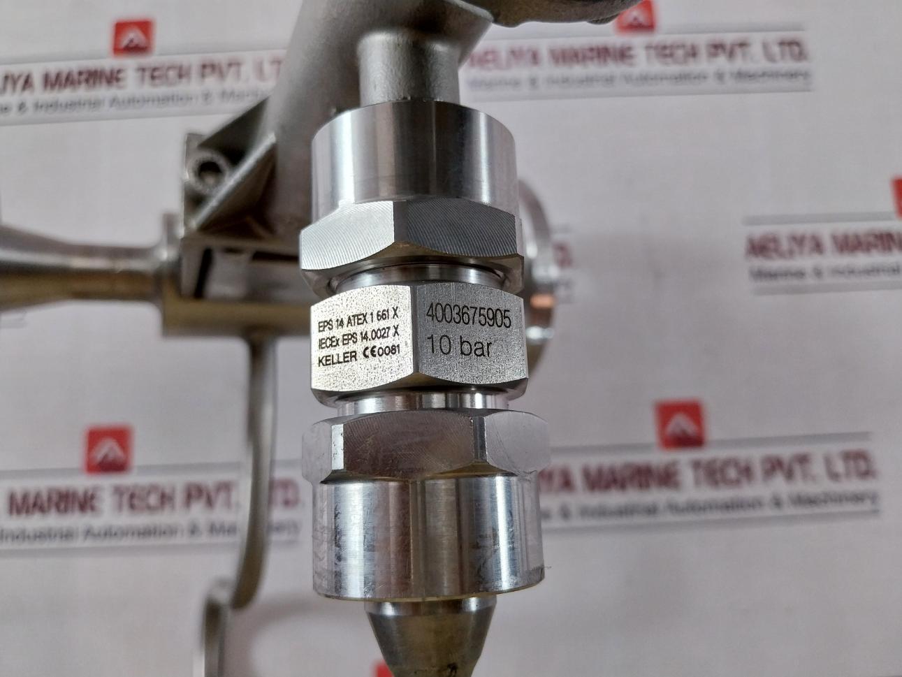 Krohne Optiswirl 4200 C Vortex Flowmeter With Integrated Temperature Sensor 5Bar