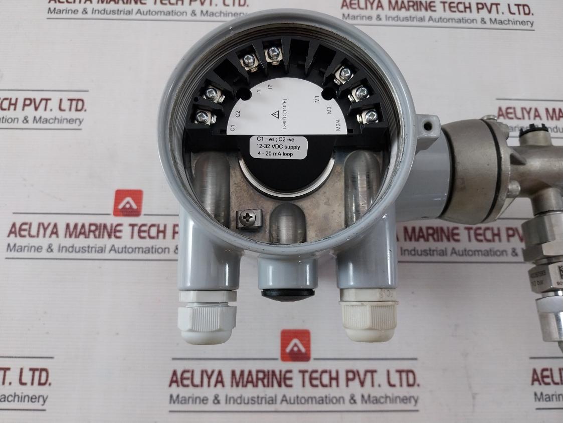 Krohne Optiswirl 4200 C Vortex Flowmeter With Integrated Temperature Sensor 5Bar