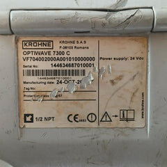 Krohne Optiwave 7300C Hart Radar Level Transmitter 24Vdc 4-20Ma