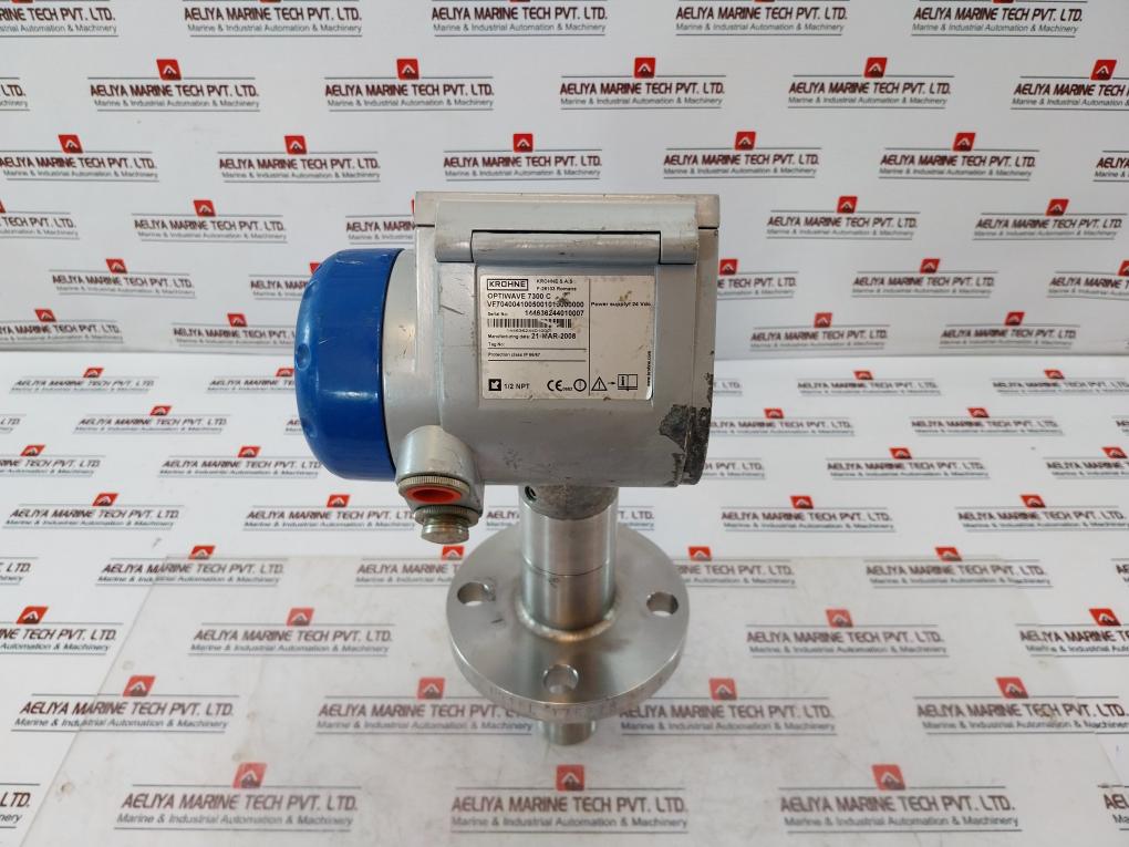 Krohne Optiwave 7300 C Radar (Fmcw) Level Transmitter For Liquids 4-20Ma 24Vdc