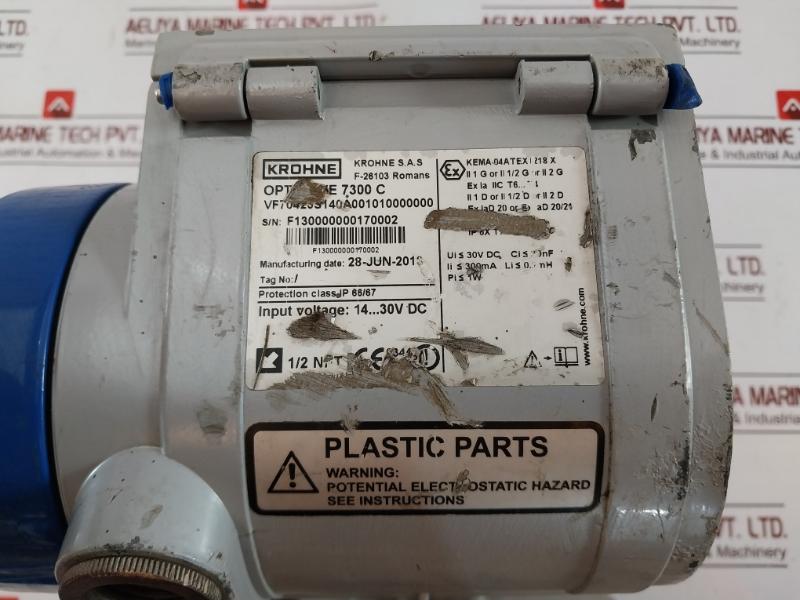 Krohne Optiwave 7300 C Radar (Fmcw) Level Transmitter Ip66/67 30Vdc 300Ma