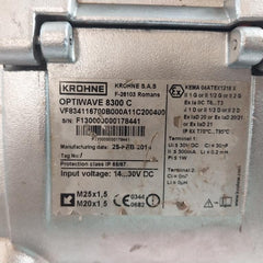 Krohne Optiwave 8300 C Radar Level Transmitter Input Voltage-14-30V
