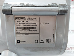 Krohne Vf7140000007001010000000 Optiflex 1300 C Radar Level Meter