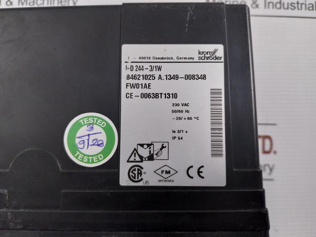 Krom-Schroder-230Vac-50-60Hz-Ip54-Flame-Safeguard-Controller-IFD-244-3-1W-210535-8