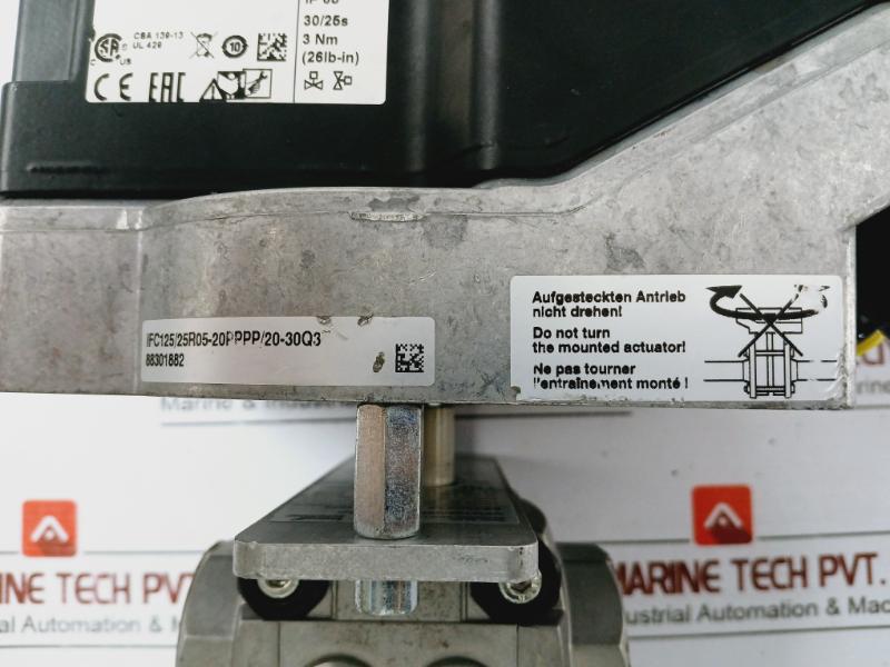 Krom-schroder 88301882 Gas Solenoid Valve Vas Series 120Vac 50/60Hz