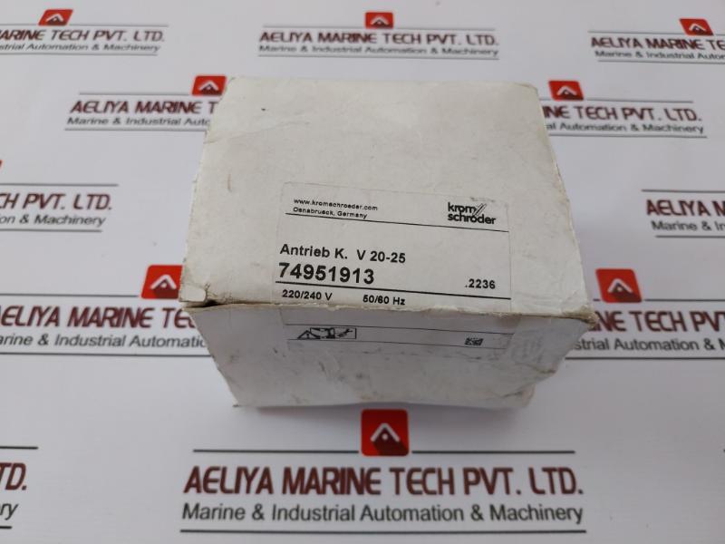 Krom Schroder 74951913 Antrieb K.V 20-25 220/240V 50/60HZ IP54