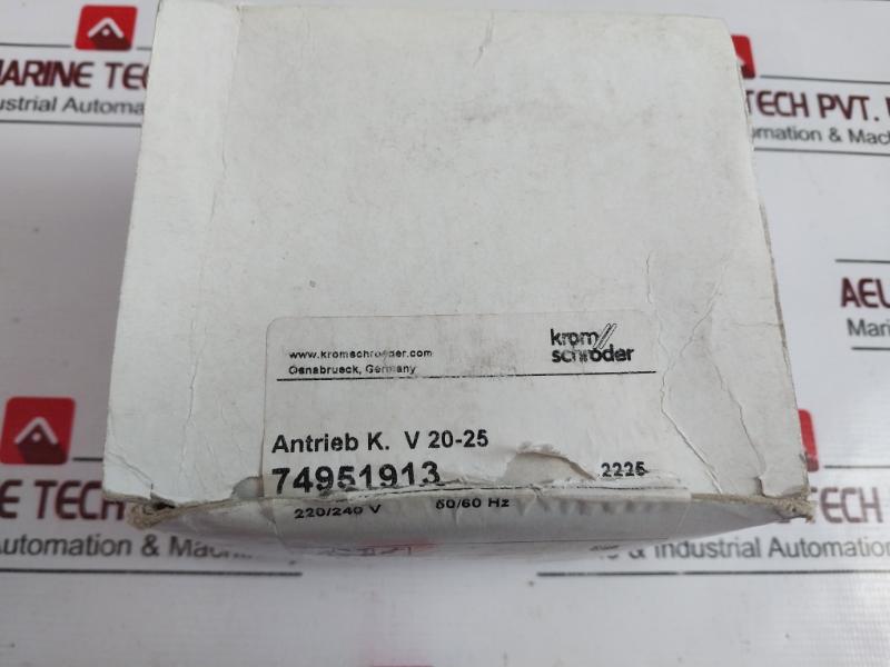 Krom Schroder Antrieb K. V 20-25 74951913 Magnetic Solenoid Coil 220/240 V
