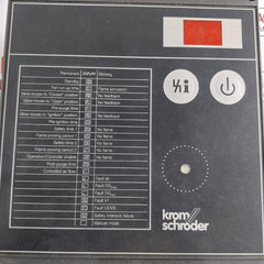 Krom Schroder Bcu370qfeu0d3 Burner Control Unit 120vac 50/60hz