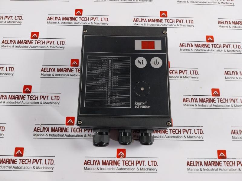 Krom Schroder Bcu370qfeu0d3 Burner Control Unit 120vac 50/60hz