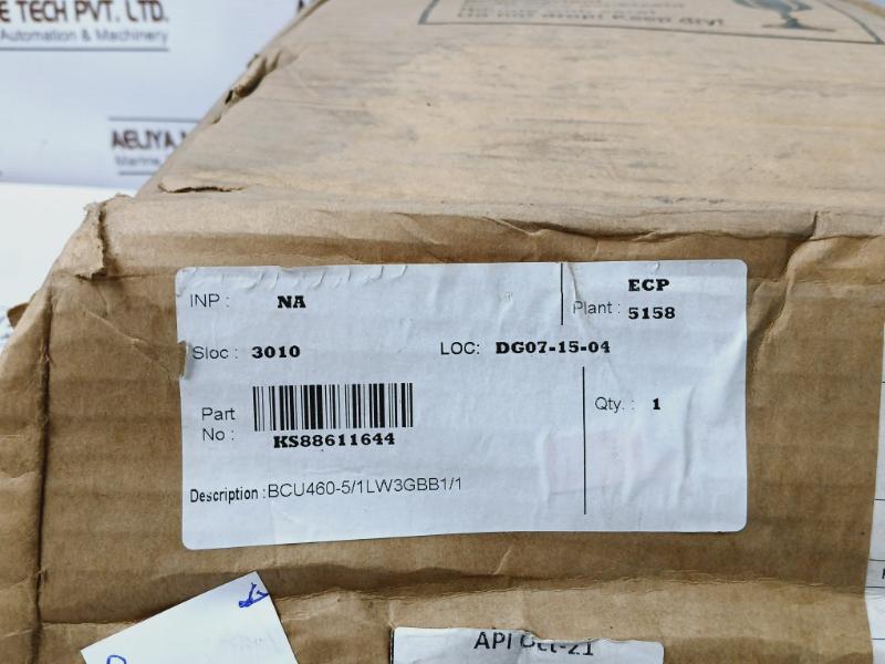 Krom Schroder Bcu460-5/1Lw3Gbb1/1 Burner Control Unit Ks88611644