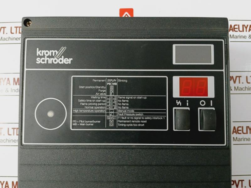 Krom Schroder Bcu460-5/1Lw3Gbb1/1 Burner Control Unit Ks88611644 230Vac