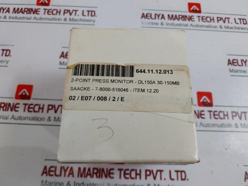 Krom Schroder Dl150A-31/84444880 Pressure Switch For Air, 30-150Mbar