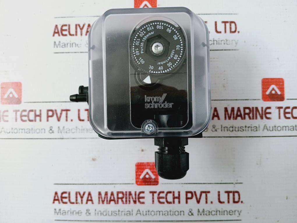 Krom Schroder Dl150A-31 Air Pressure Switch 250Vac 5A Ip54 -20/+80°C
