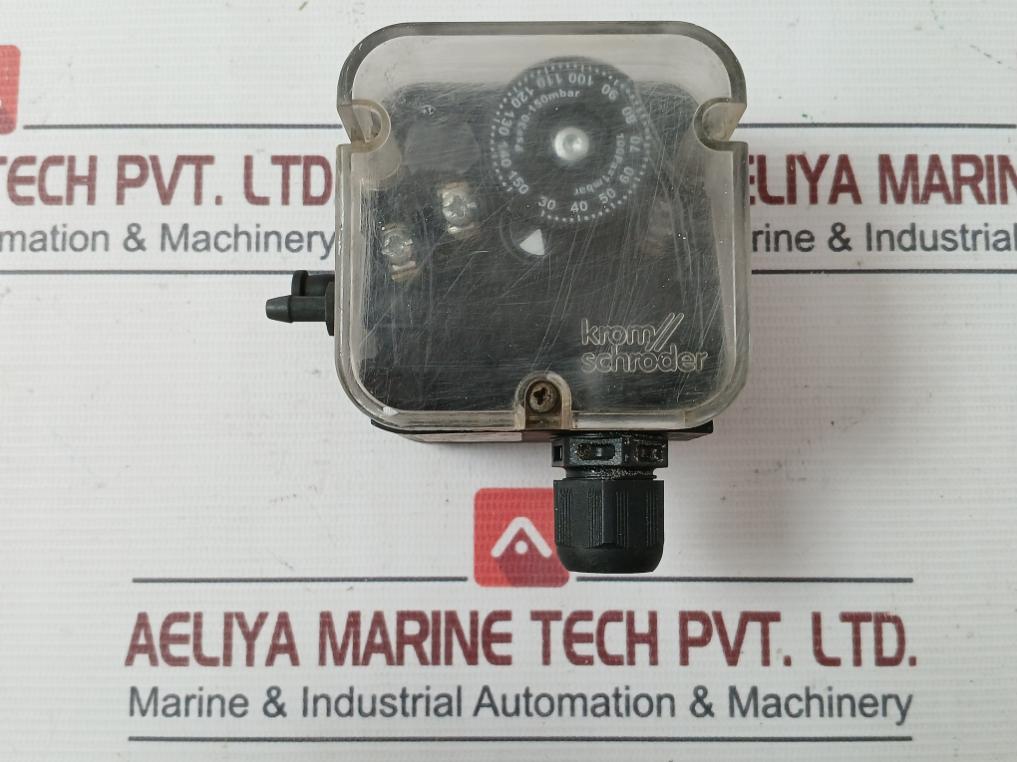 Krom Schroder Dl150A-31 Pressure Switch For Air 300Mbar 100Pa