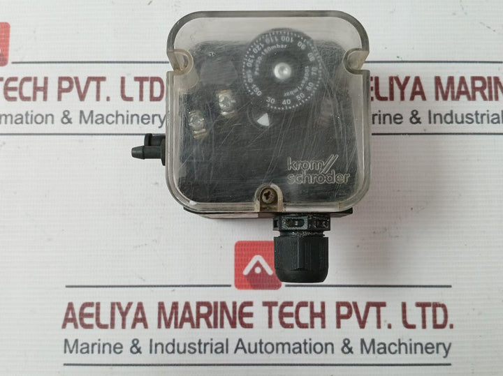 Krom Schroder Dl150A-31 Pressure Switch For Air 300Mbar 100Pa