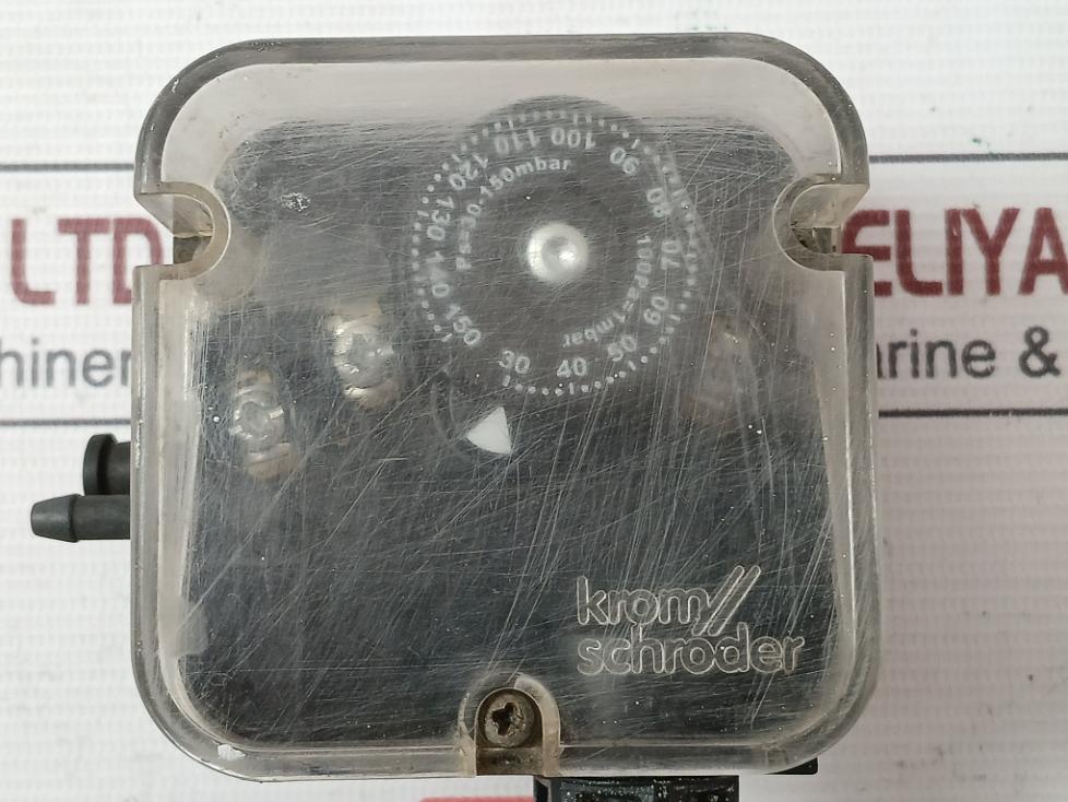 Krom Schroder Dl150A-31 Pressure Switch For Air 300Mbar 100Pa