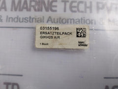 Krom Schroder Gikh25 Air 03155196 Spare Parts Kit