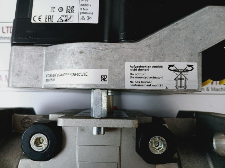 Krom Schroder Ifc350/50f05-40pppp/20-60w3e Linear Flow Control 230vac 50/60hz